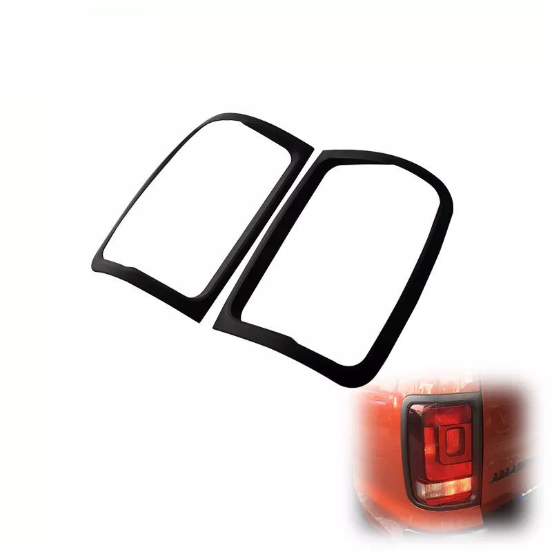 Matt Black Tail Light Trim Cover Suitable For Volkswagen Amarok 09+