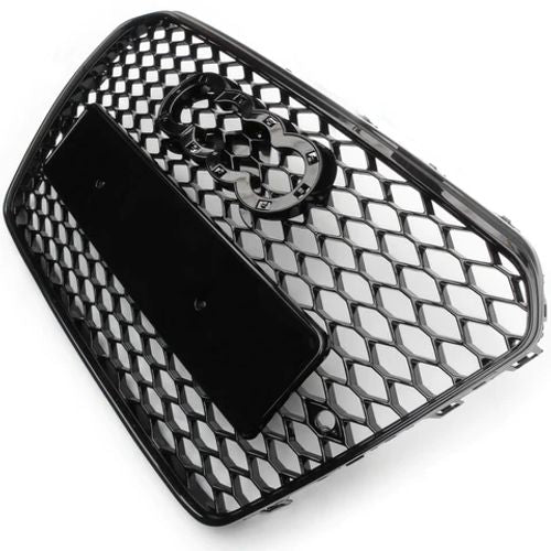 Gloss Black RS5 Style Front Bar Grille Suitable For Audi A5 B8.5 12-16