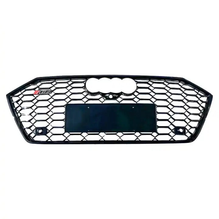Gloss Black RS7 Style Front Bar Grille Suitable For Audi A7 2019-2023