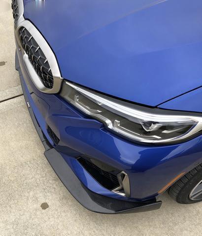 Front Lip Splitter Suitable For Bmw 3 Series G20 Sedan 2019- 2022