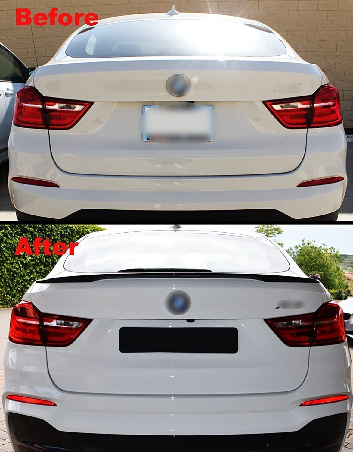 Performance Style Rear Boot Wing Suitable For BMW X4 2014-2018