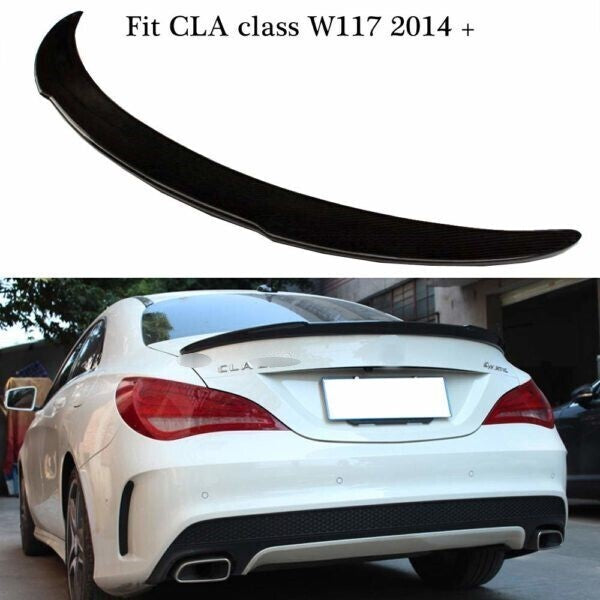 Gloss Black Spoiler Suitable For Mercedes Benz CLA W117 2013-2018
