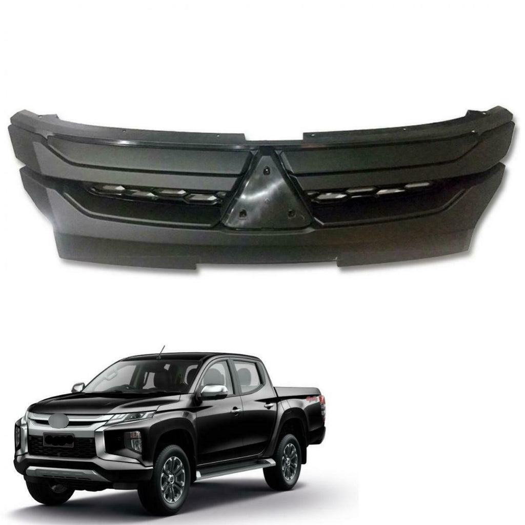 Matte Black Grille Suitable For Mitsubishi Triton MR 2019+2022