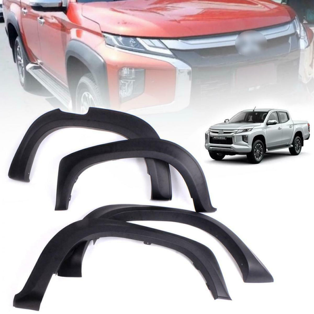 Slim Fender Flares Wheel Arches Guard Suitable For Mitsubishi Triton MR 2019-2022