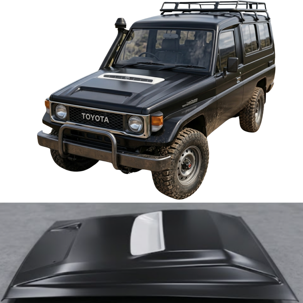 LandCruiser 79 Series DPF Bonnet Toyota 75 79 Series 1985-2006 Bolt On