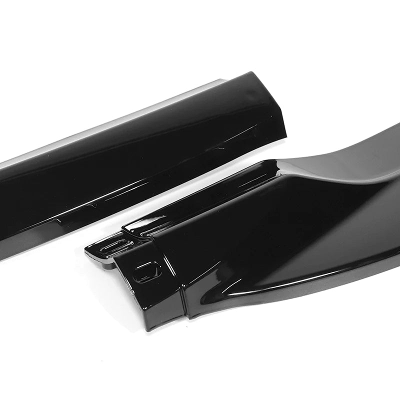 Gloss Black Front Lip Splitter Suitable For Mercedes AMG C63 08-11