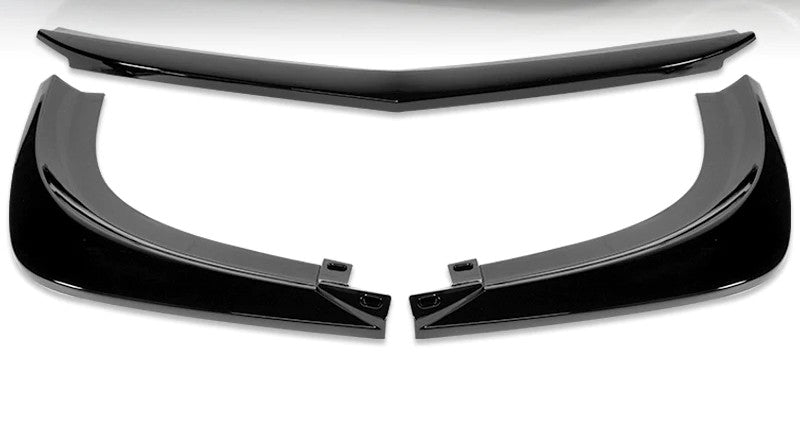 Gloss Black Front Lip Splitter Suitable For Mercedes AMG C63 12-14