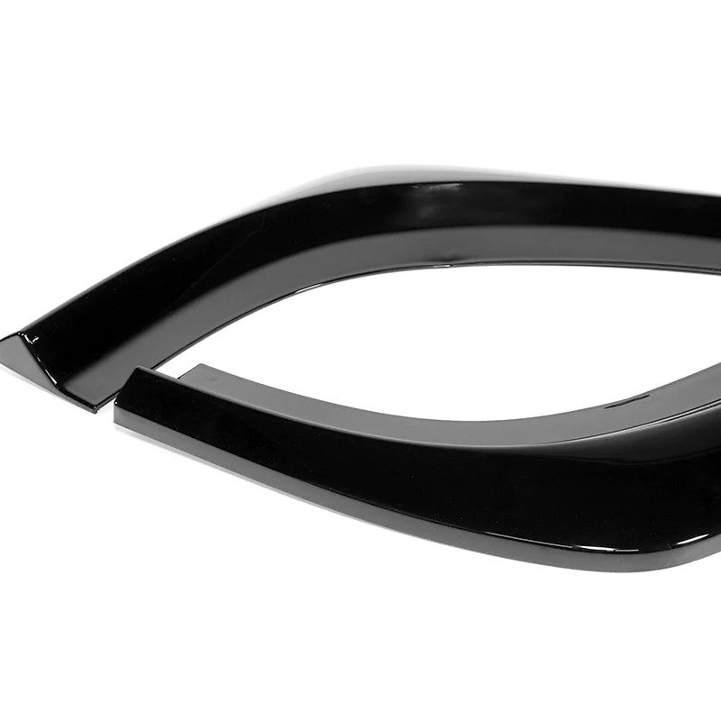 Gloss Black Front Lip Splitter Suitable For Mercedes AMG C63 12-14
