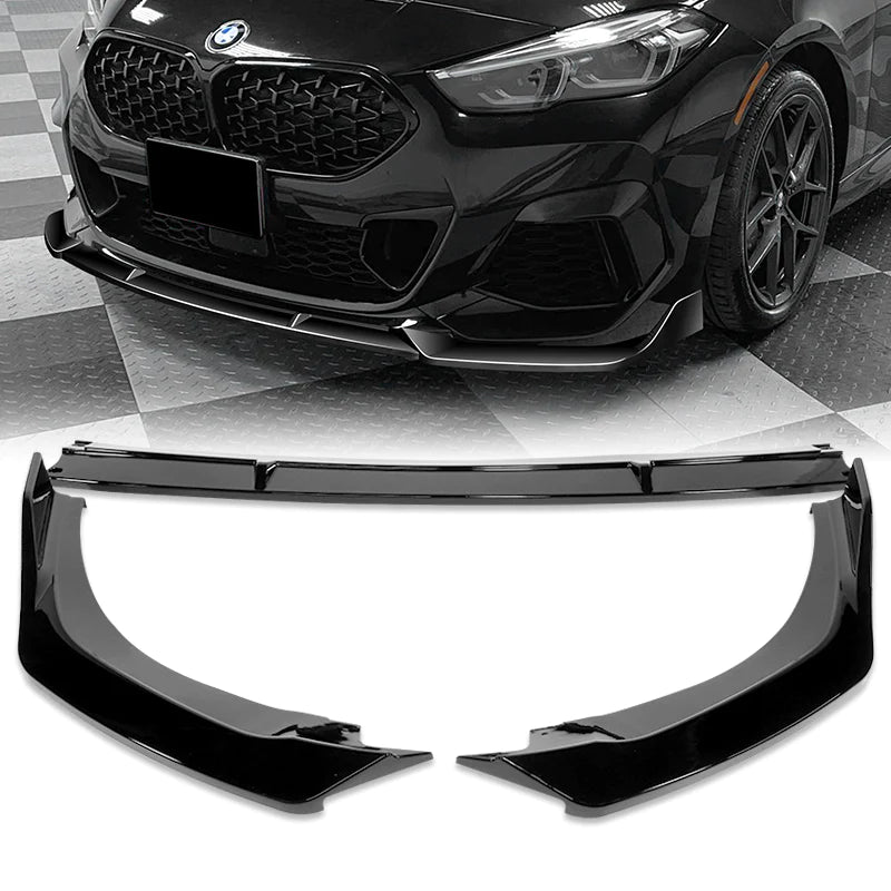 Gloss Black Front Lip Splitter Suitable For BMW 2-Series F44