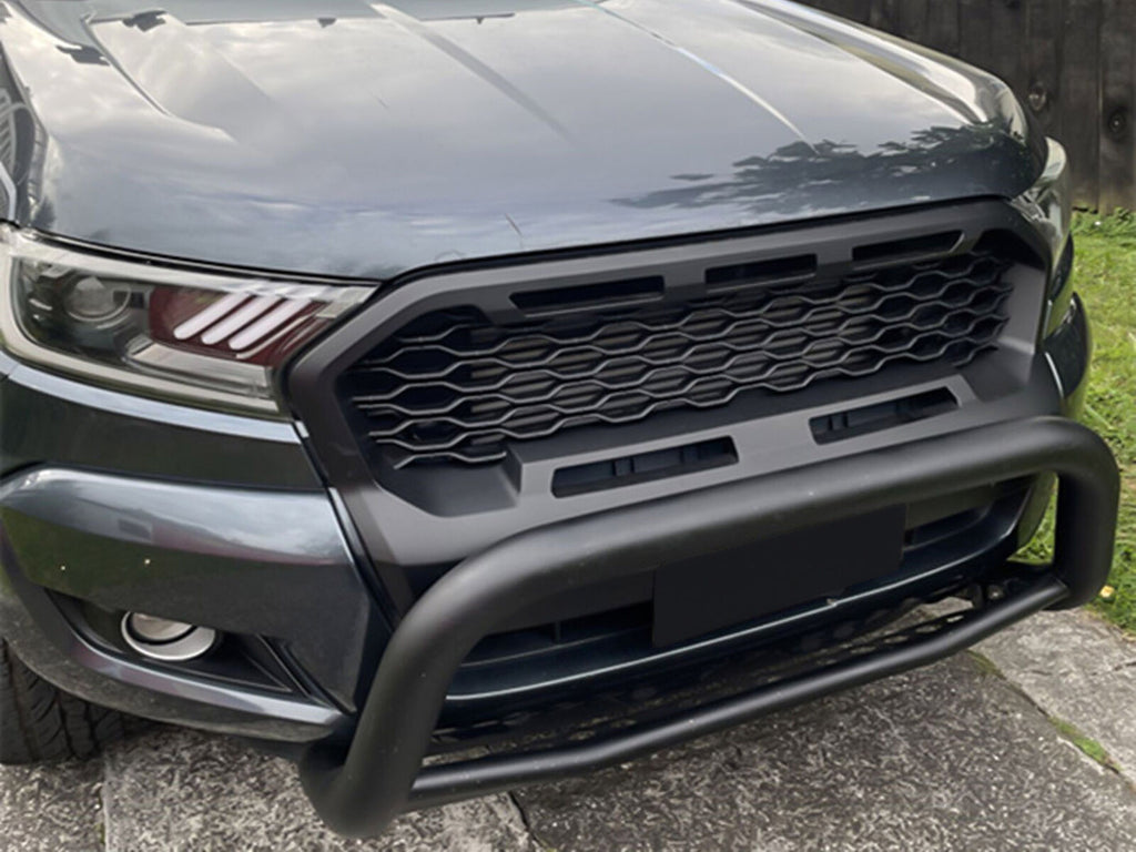 Matte Black Mesh Style Grille Suitable For Ford Ranger PX3 18-21