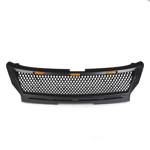 Matte Black LED Mesh Grille Suitable For Mitsubishi Triton MR 2019+2022