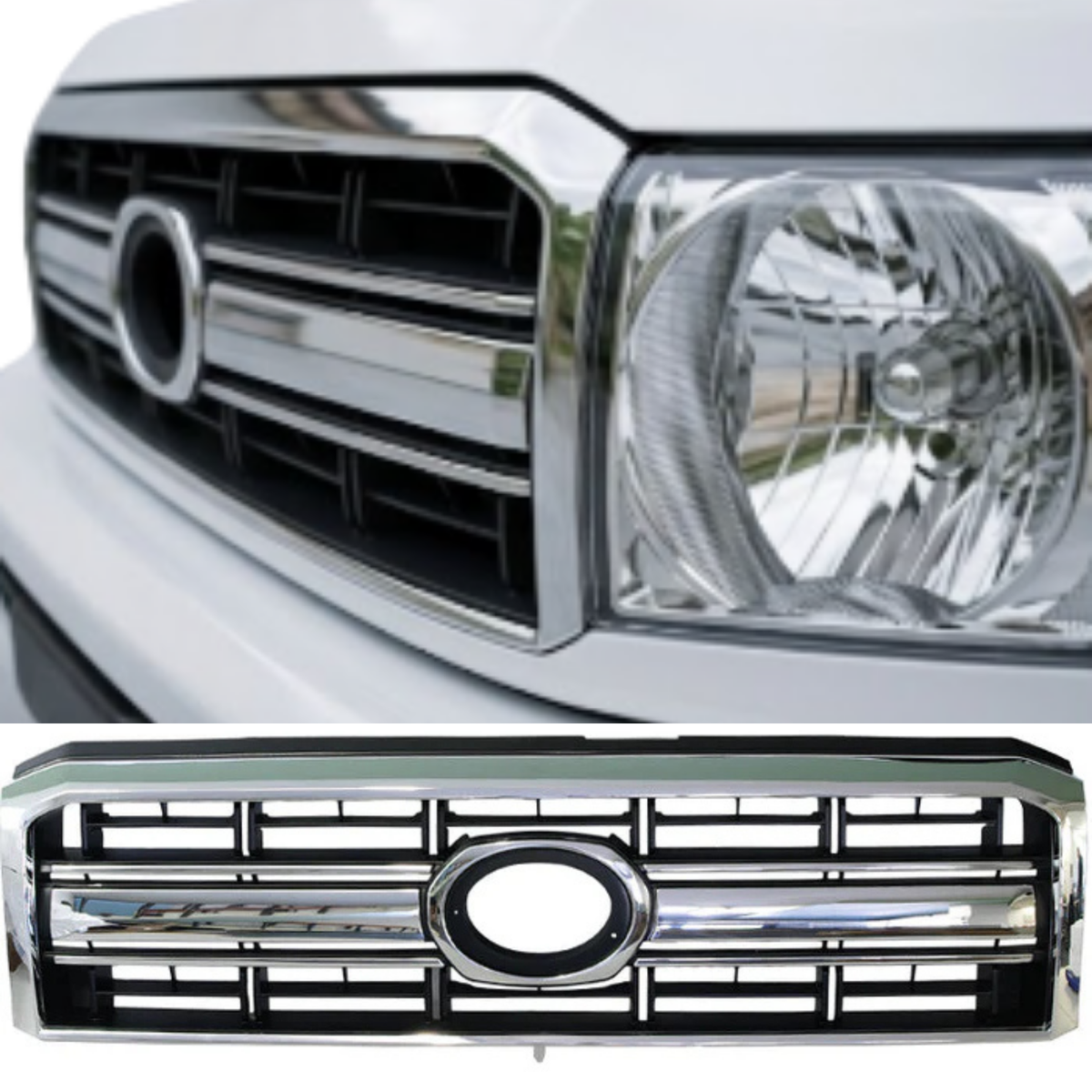 VDJ70 Toyota Land Cruiser 2007-2024 Front Upper Grille Panel Assembly