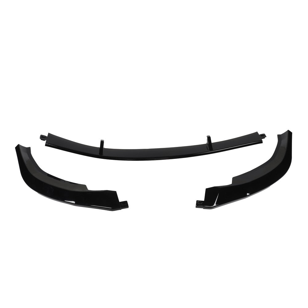 Gloss Black Front Lip Splitter Suitable For AUDI A4 17-19
