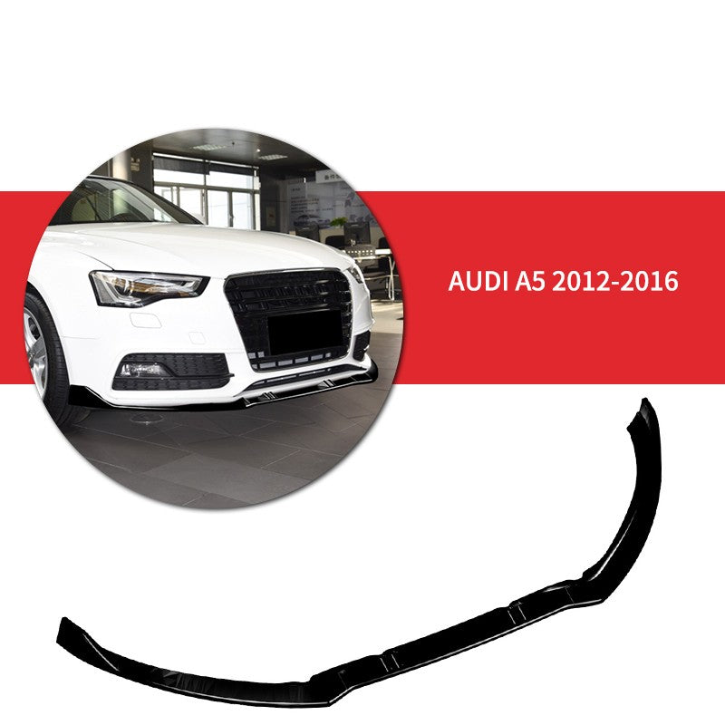 Gloss Black Front Lip Splitter Suitable For AUDI A5 B8.5 13-16