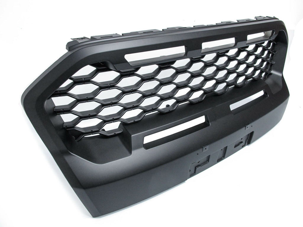Matte Black Mesh Style Grille Suitable For Ford Ranger PX3 18-21