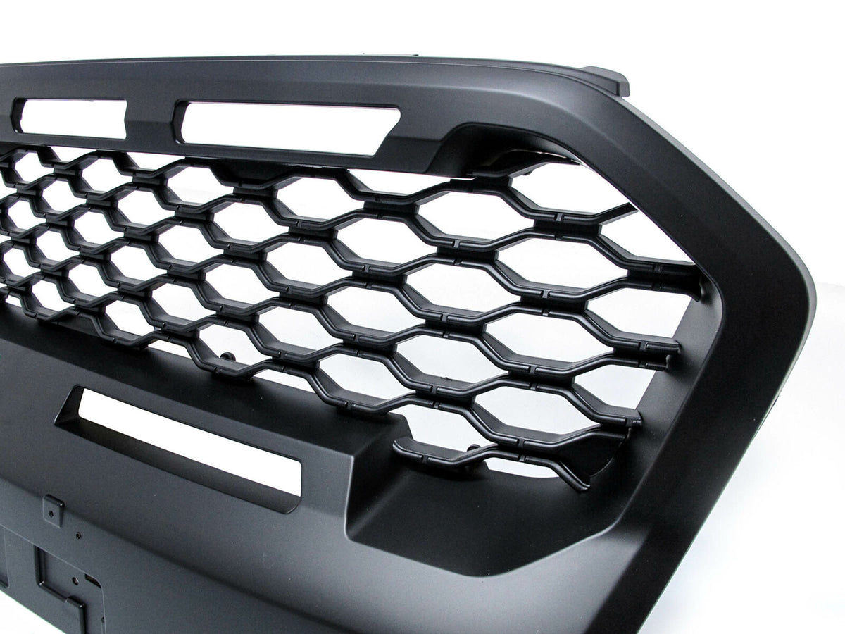 Matte Black Mesh Style Grille Suitable For Ford Ranger PX3 18-21