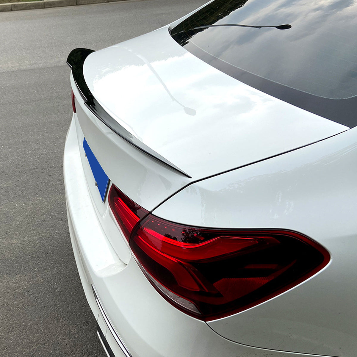 Gloss Black AMG Style Rear Trunk Spoiler Suitable For Mercedes Benz A Class W177 Sedan A35 A180 A200 A220 A250 AMG 2019+