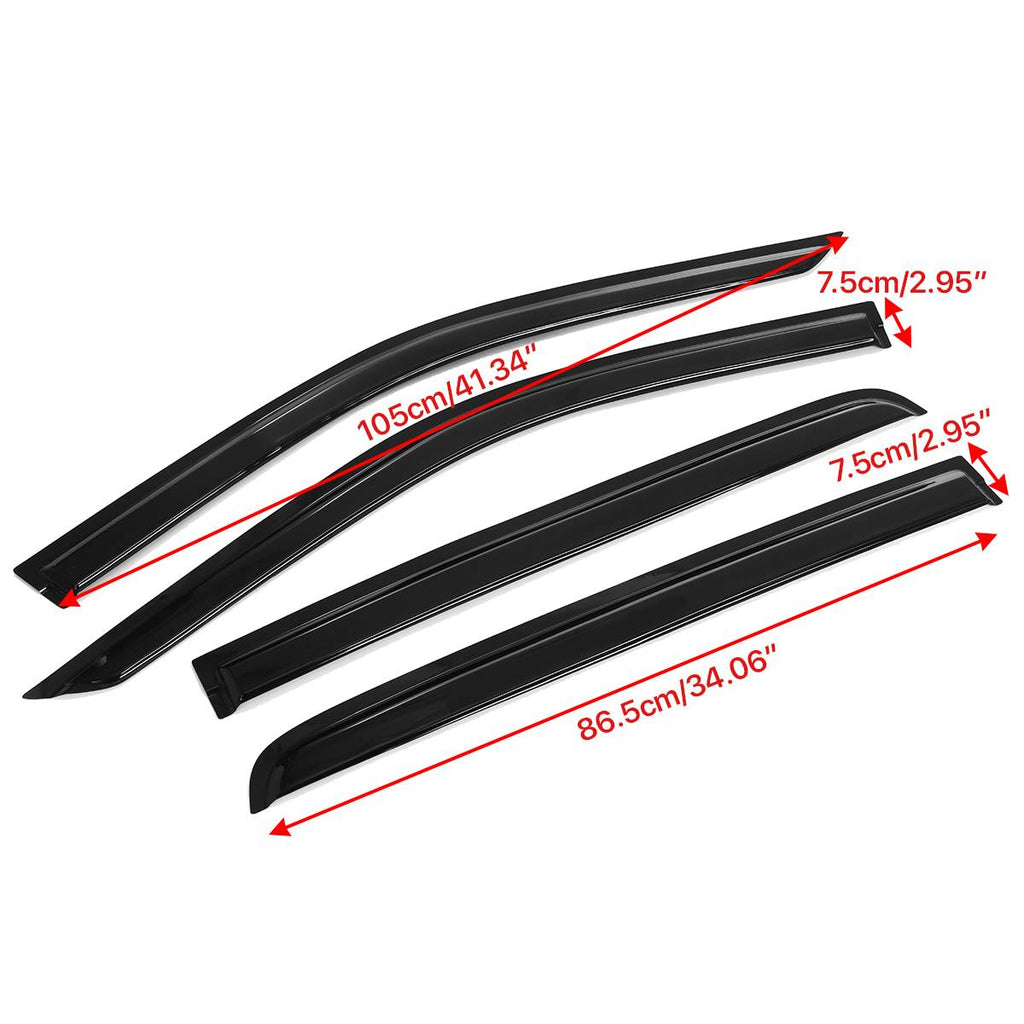 Weather shields Suitable for LDV T60 17+