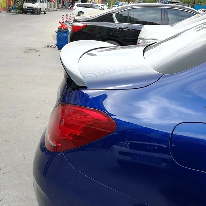Gloss Black Carlsson Style Rear Boot Spoiler Suitable For Mercedes Benz C-Class Sedan W205 14-22