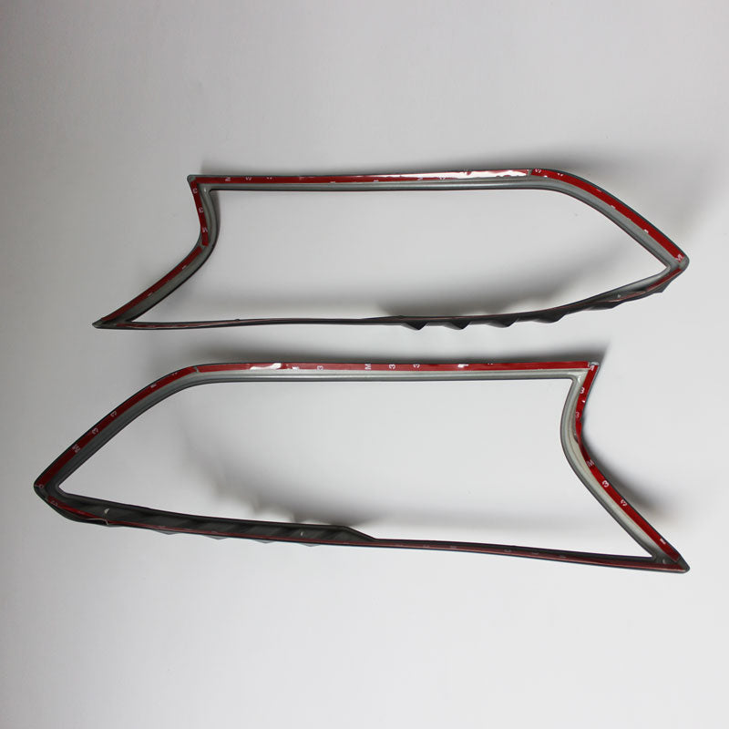 Matt Black Head Light Trim Cover To Suit Ford Ranger PX2 PX3
