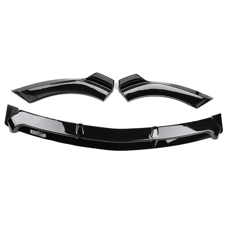 Gloss Black Front Lip Splitter Suitable For Mercedes-Benz W117 CLA45 AMG 16-19