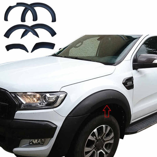 6 Inch Wide Wheel Fender Flares For Ford Ranger PX2- PX3