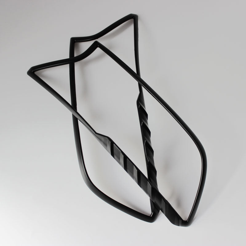 Matt Black Head Light Trim Cover To Suit Ford Ranger PX2 PX3
