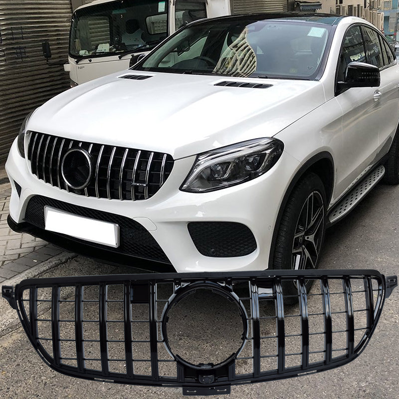 Gloss Black GTR Style Grille Suitable For Mercedes-Benz GLE63 AMG