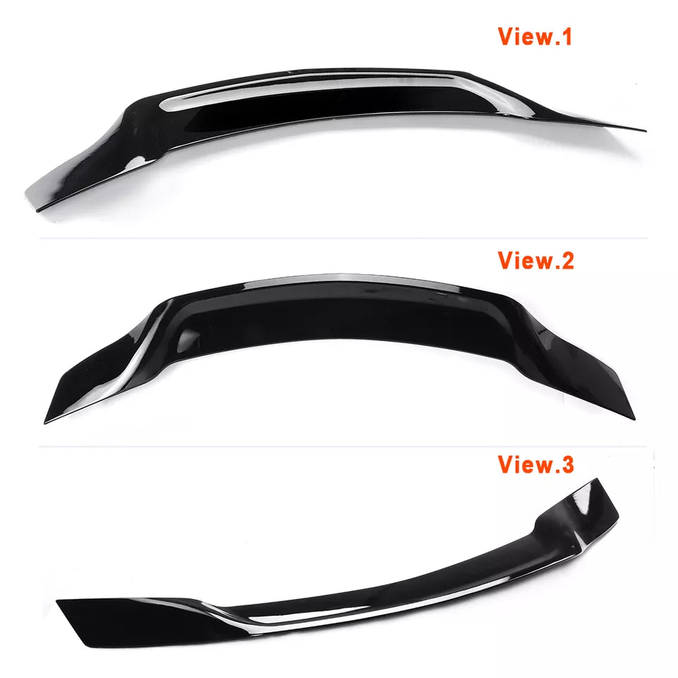 Gloss Black Rear Boot Spoiler Suitable For Mercedes W204 Sedan Include C63 AMG