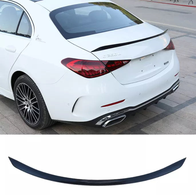 Gloss Black AMG Style Rear Spoiler Suitable For Mercedes Benz C-Class Sedan W206 21+