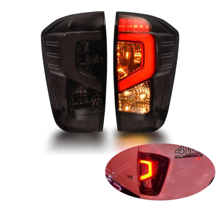 Smoked  OEM Style LED Tail Lights Suitable For Nissan Navara  NP300 D23 15-22