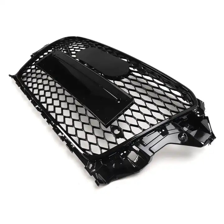 Gloss Black RS3 Style Front Bar Grille Suitable  For Audi A3 S3 8V 12-16