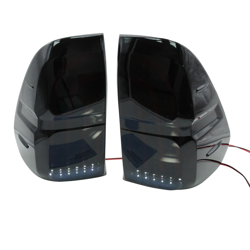 Smoked Tail Lights With Sequential Indicator Suitable For Toyota Hilux N80 2015+2022