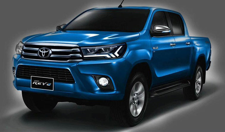 Sequential LED DRL Headlights Suitable For Toyota Hilux N80 15+