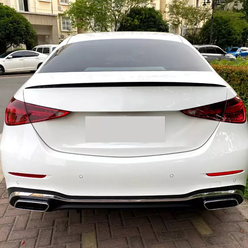 Gloss Black Rear Spoiler Suitable For Mercedes Benz C-Class Sedan W206 21+