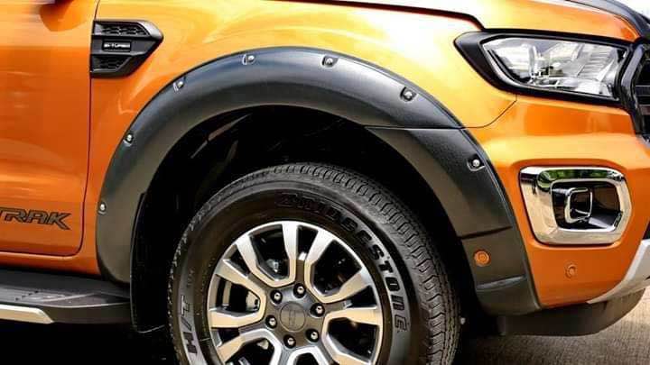 Rugged Style Fender Flares With Sensor Hole Suitable For Ford Ranger Px3  18-21