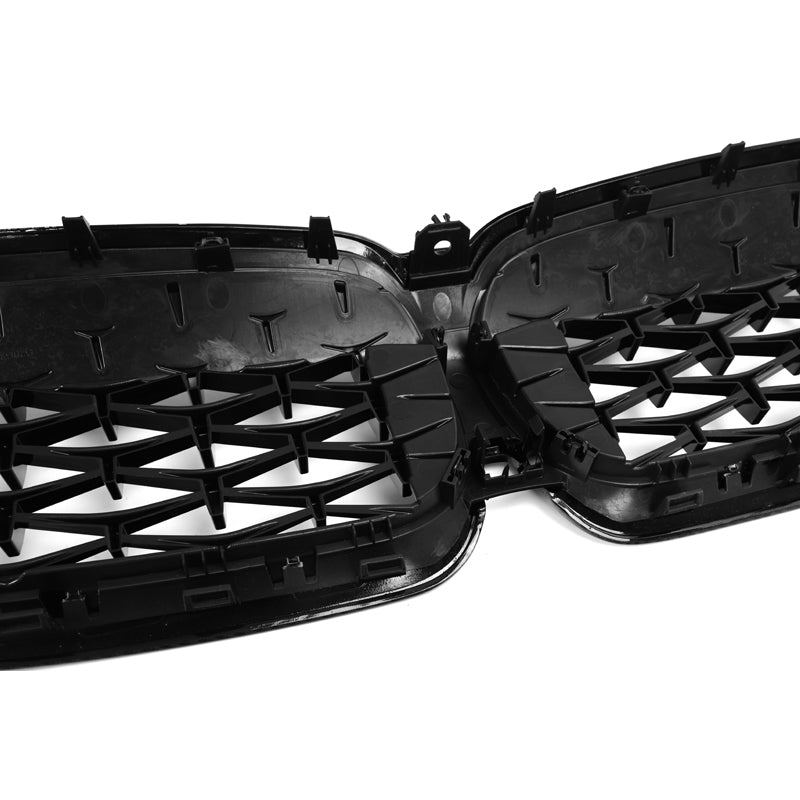 BMW 3-Series G20 Front Grill Diamond Black Chrome ABS Sedan Wagon