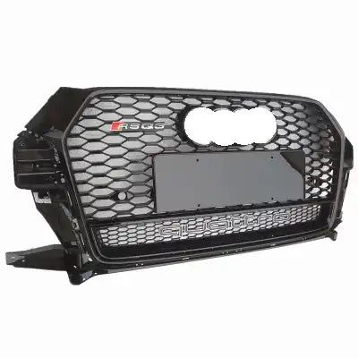 Gloss Black RSQ3 Style Front Bar Grille Suitable For Audi Q3 16-18
