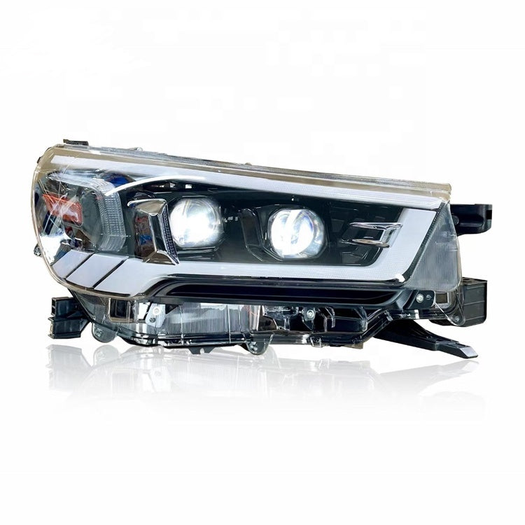 Sequential LED DRL Headlight Suitable For Toyota Hilux N80 20-22