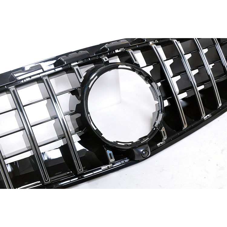 W213 Mercedes-Benz AMG E63s 16-20 GTR Style Front Grille Chrome Black ABS