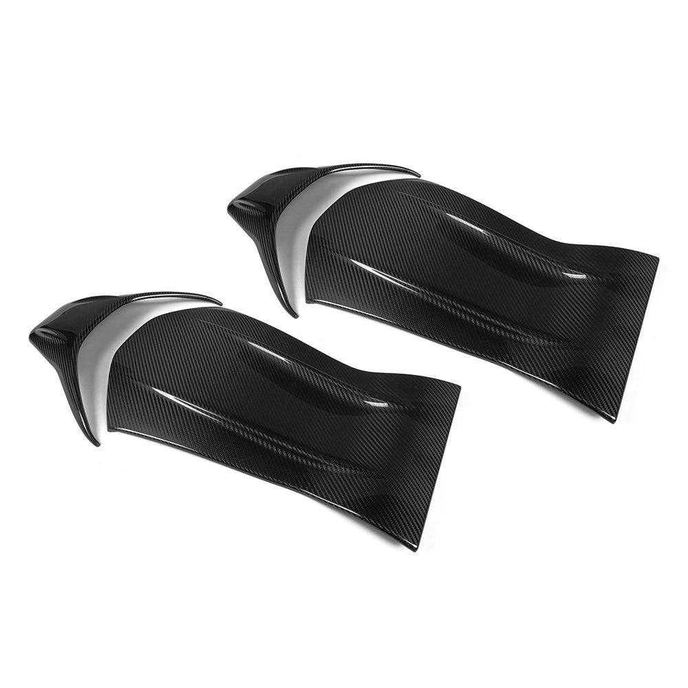 Carbon Fiber Front Seat Cover Interior Trim Suitable For Mercedes Benz AMG