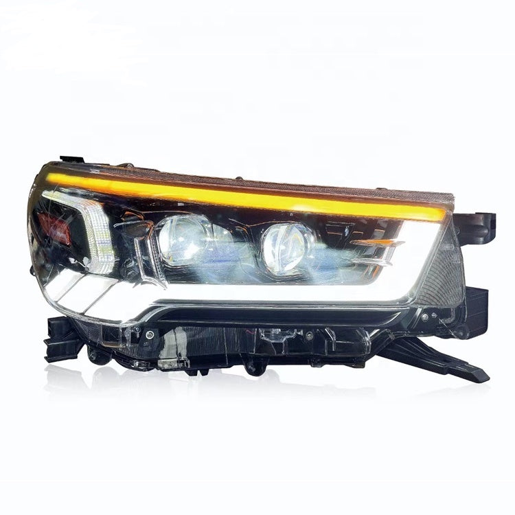 Sequential LED DRL Headlight Suitable For Toyota Hilux N80 20-22