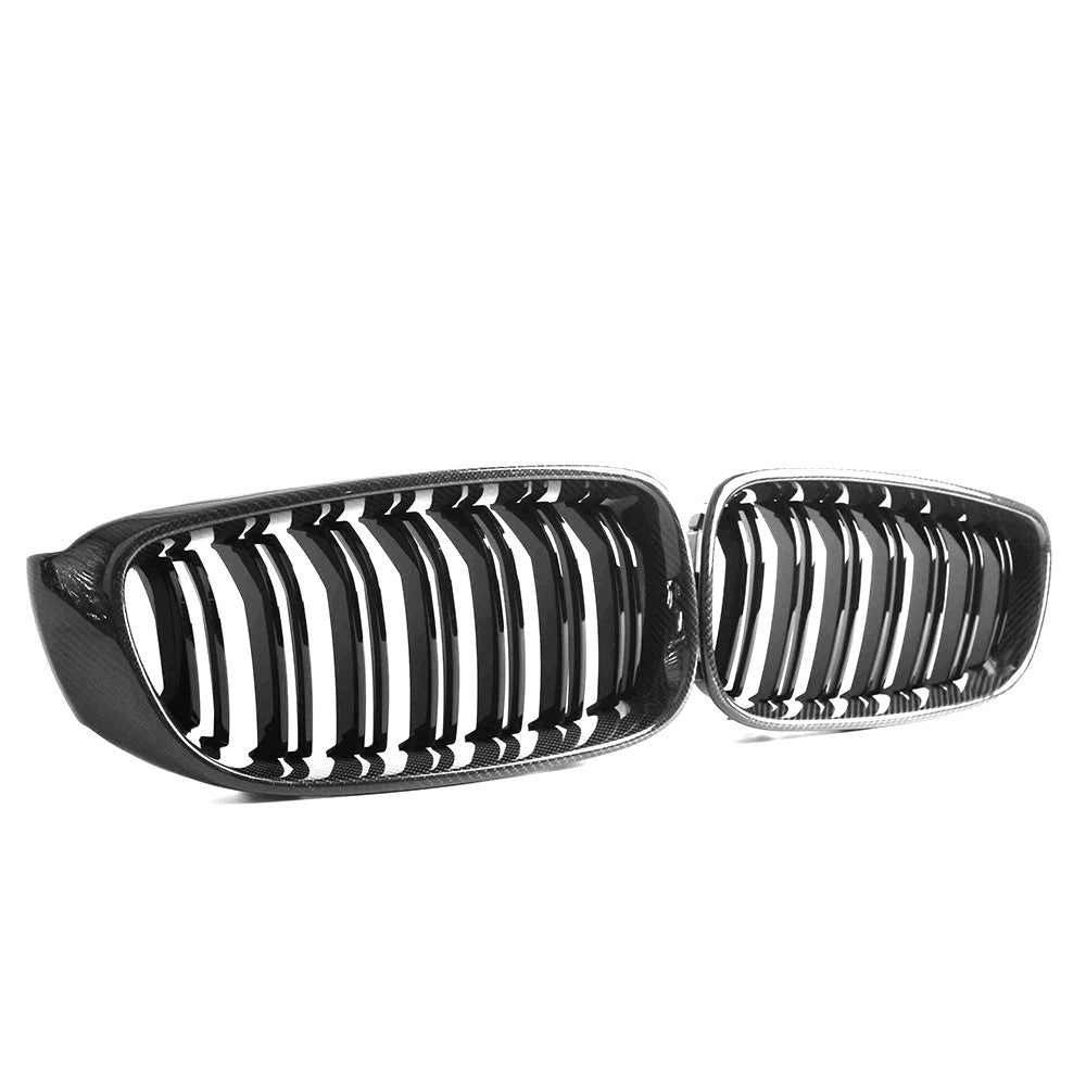 Gloss Black Double Slat Grilles Suitable For BMW 3 Series F34