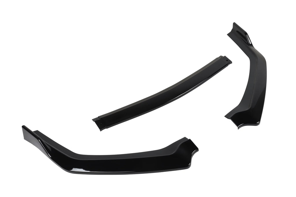 Gloss Black Front Lip Splitter Suitable For Ford Mustang 18-20