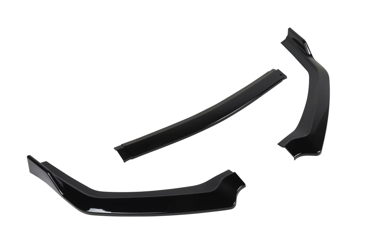 Gloss Black Front Lip Splitter Suitable For Ford Mustang 18-20