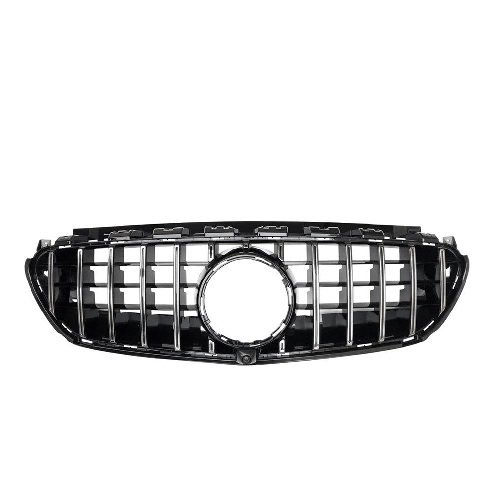 W213 Mercedes-Benz AMG E63s 16-20 GTR Style Front Grille Chrome Black ABS