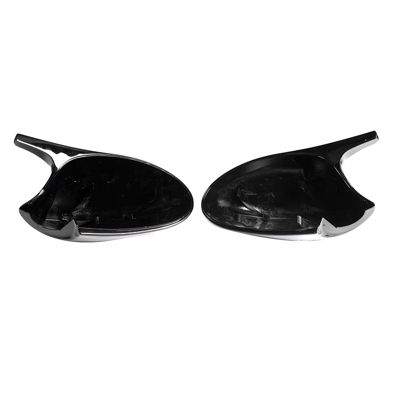 M3 Style Gloss Black Mirror Cap Covers Suitable For BMW 3 Series E90 E91 E92 LCI & 1 Series E87 E82 E88 LCI
