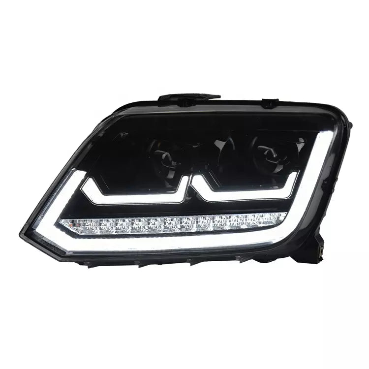 Sequential LED DRL Headlights Suitable For Volkswagen Amarok 2012-2022