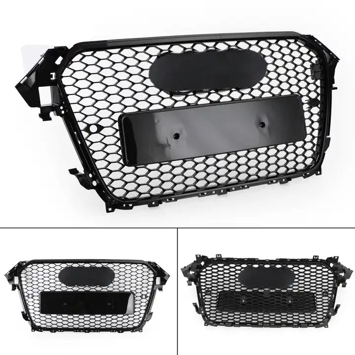 RS4 Style Honeycomb Grille Suitable For Audi A4 B8.5 FACELIFT 12-16