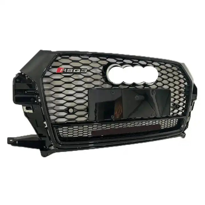 Gloss Black RSQ3 Style Front Bar Grille Suitable For Audi Q3 16-18